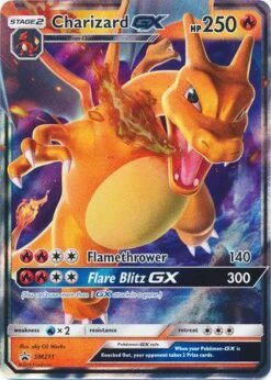 POKEMON SM211 - Hidden Fates Promo - Charizard GX