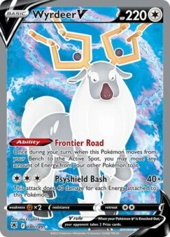 POKEMON 180/189 Wyrdeer V - Rare Ultra