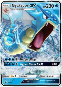 POKEMON SM212 - Hidden Fates Promo - Gyarados GX