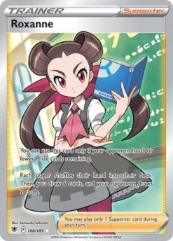 POKEMON 188/189 Roxanne - Rare Ultra