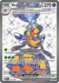 POKEMON 212/197 Vespiquen Ex - Ultra Rare