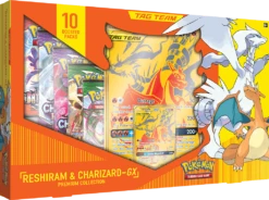 Pokemon - TCG - Charizard Reshiram GX Premium Collection