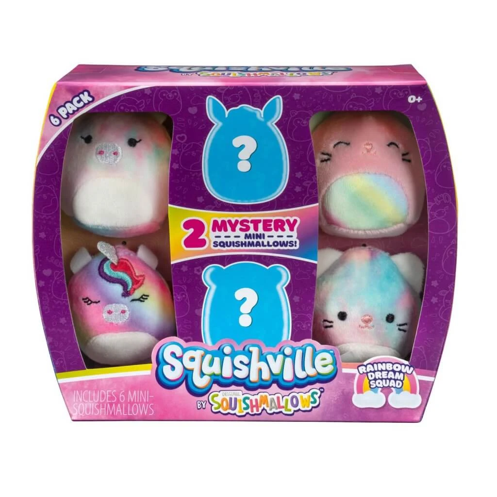 SQUISHMALLOWS SQUISHVILLE - Mini Plush (Squishville Mini Squishmallow 6 Pack)(Asst) - Image 5