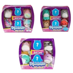 SQUISHMALLOWS SQUISHVILLE - Mini Plush (Squishville Mini Squishmallow 6 Pack)(Asst)