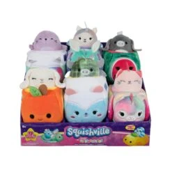 SQUISHMALLOWS SQUISHVILLE - Mini Plush (In Vehicle)(Asst) 2023
