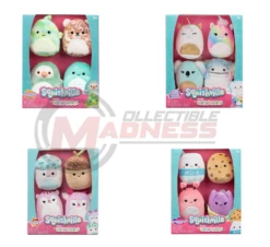 SQUISHMALLOWS SQUISHVILLE - Mini Plush (Squishville Mini Squishmallow 4 Pack)(Asst)