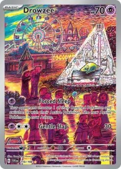 POKEMON 210/198 Drowzee - Illustration Rare