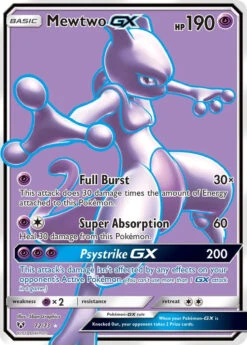 POKEMON 72/73 Mewtwo-GX - Ultra Rare