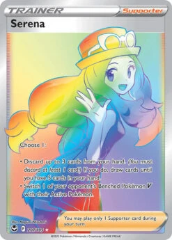 POKEMON 207/195 Serena - Rare Rainbow