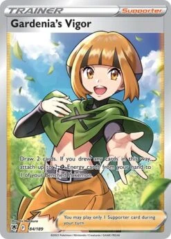 POKEMON 184/189 Gardenia's Vigor - Rare Ultra
