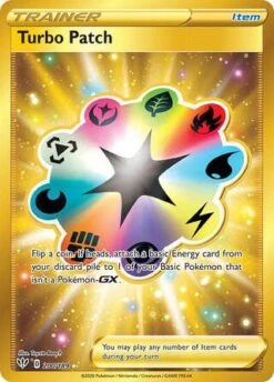 POKEMON 200/189 Turbo Patch - Rare Secret
